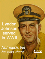 If not for Naval Reserve officer Lyndon Johnson�s sudden need to relieve himself before a bomber flight during World War II, he might never have taken over the Oval Office.